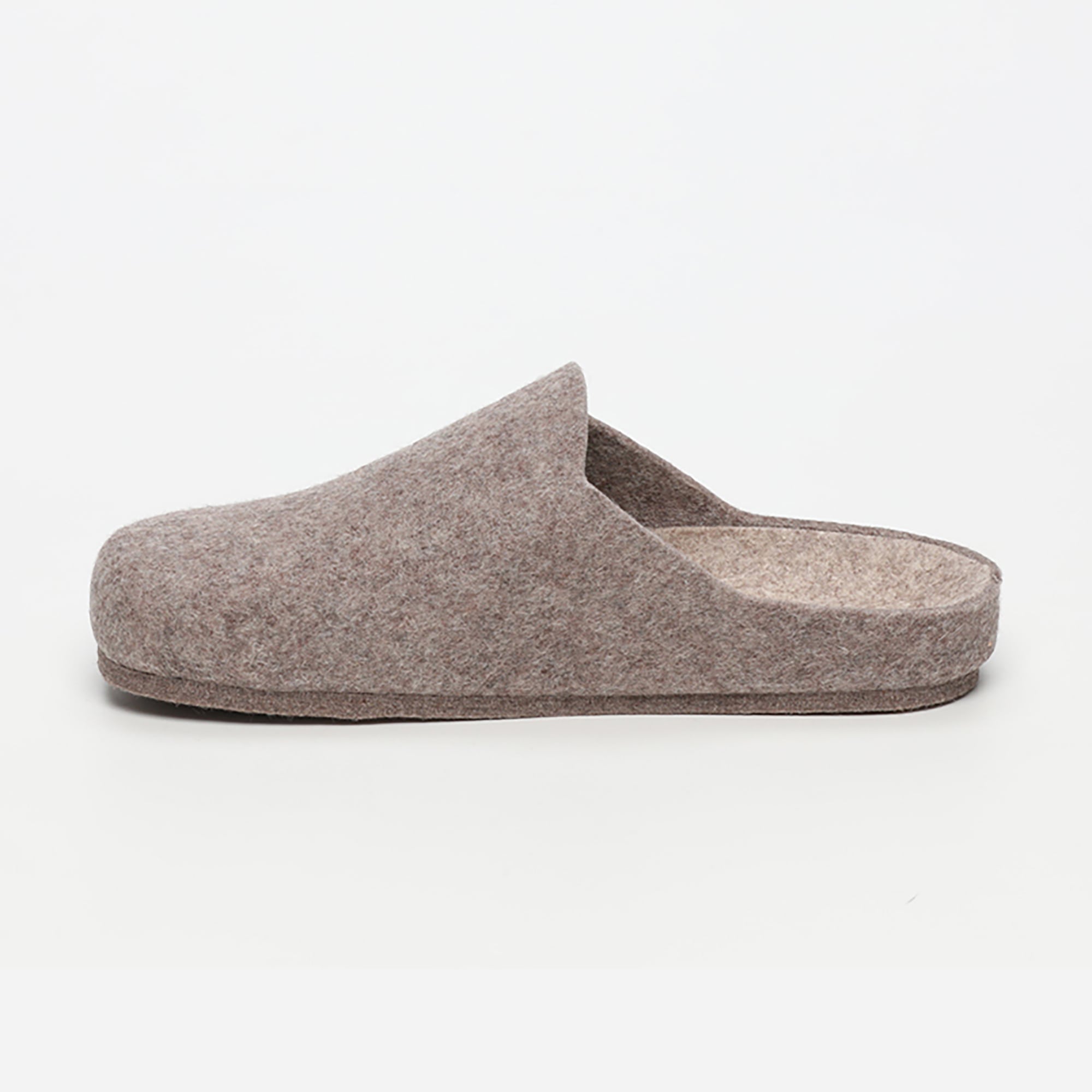 Chaussons mules - La taupe