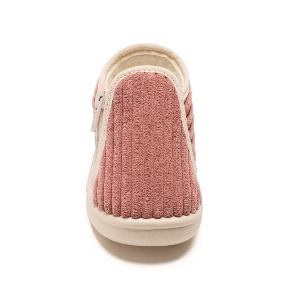 Chaussons - La côtelée rose (Junior)