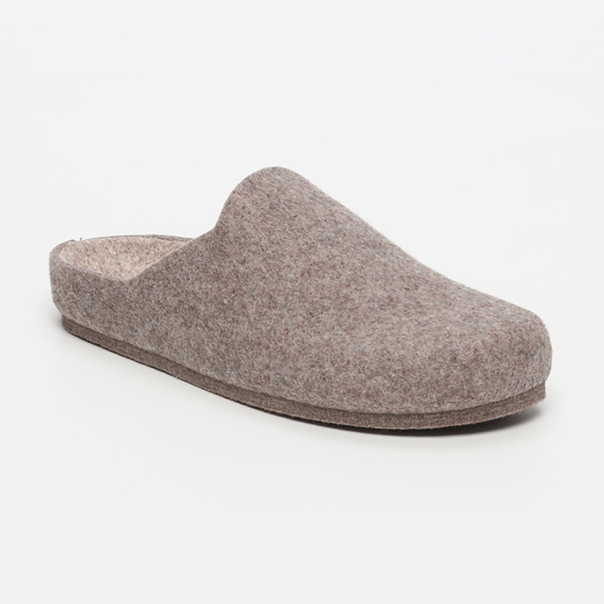 Chaussons mules - La taupe